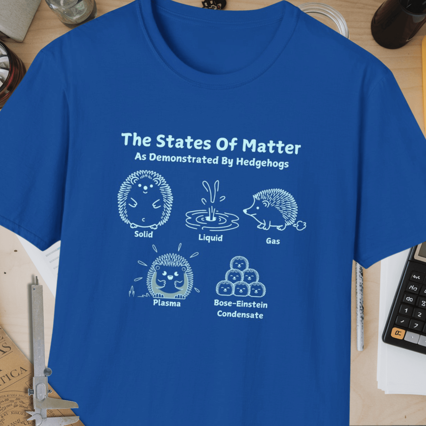 The States Of Matter Unisex Softstyle T-Shirt
