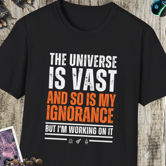 The Universe Is Vast Unisex Softstyle T-Shirt