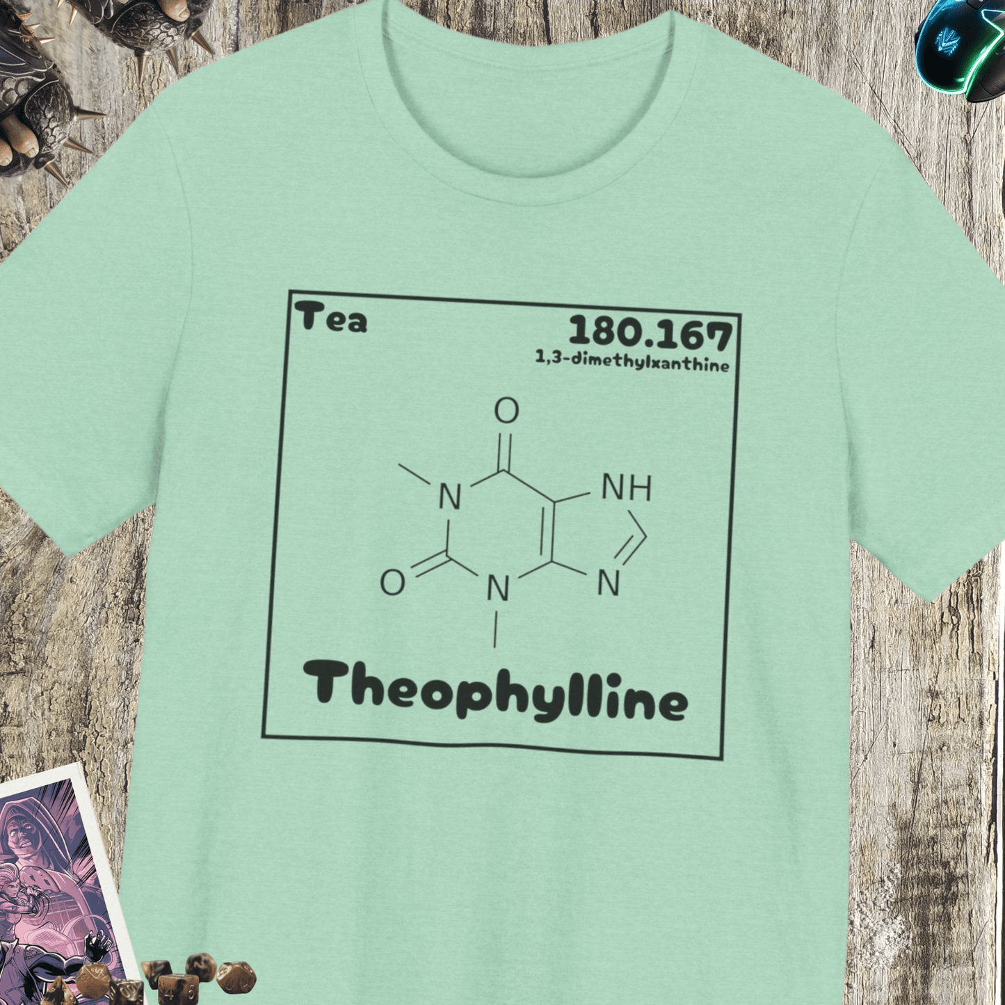 Theophylline Jersey Short Sleeve Tee