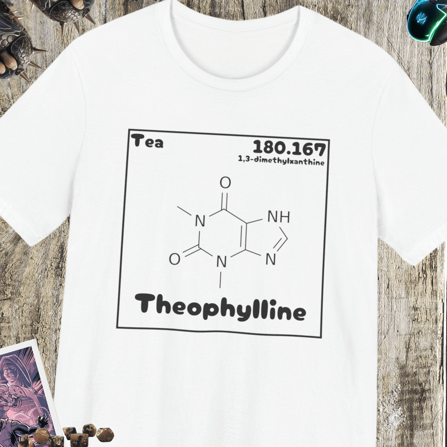 Theophylline Jersey Short Sleeve Tee