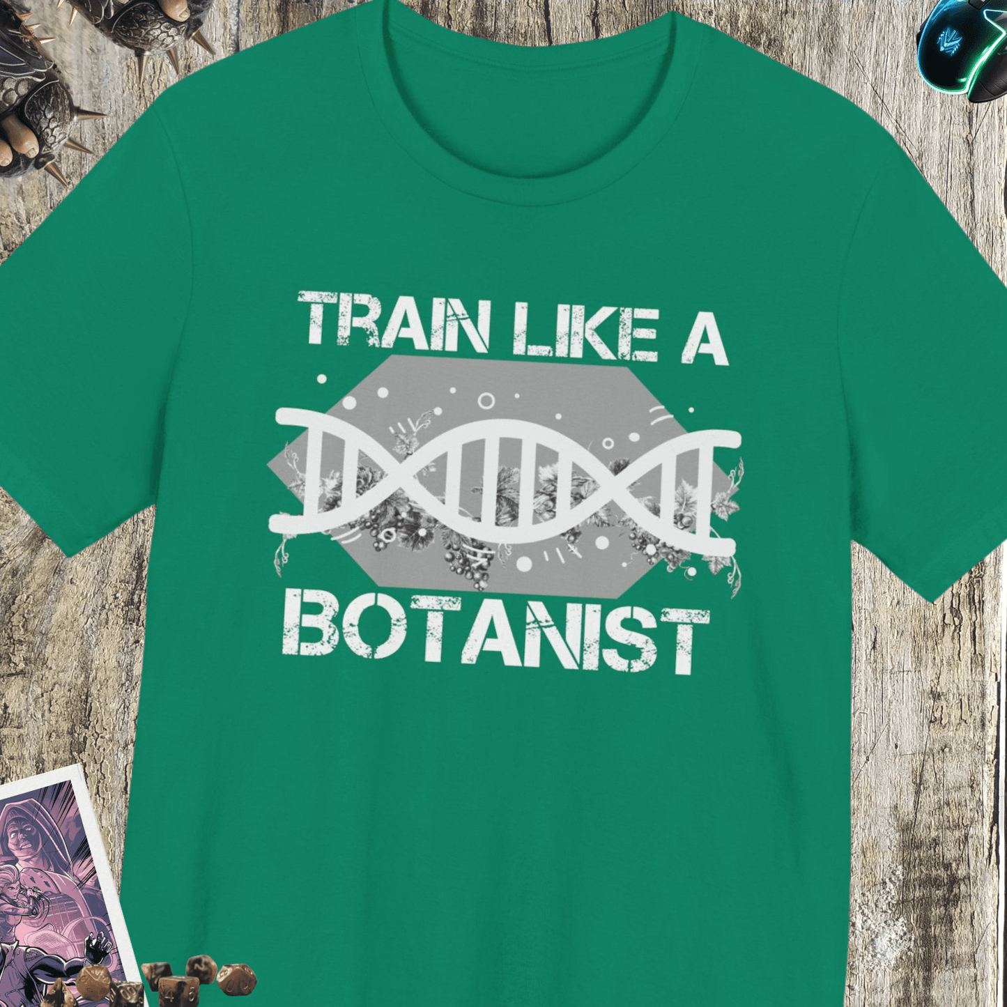 Train Like A Botanist Jersey Short Sleeve Tee