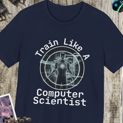 Train Like A Computer Scientist Jersey Short Sleeve Tee