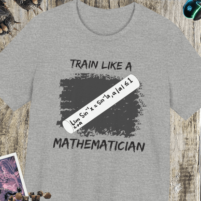 Train Like A Mathematician Jersey Short Sleeve Tee