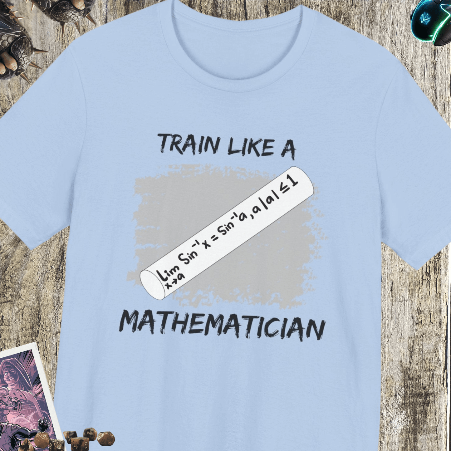 Train Like A Mathematician Jersey Short Sleeve Tee