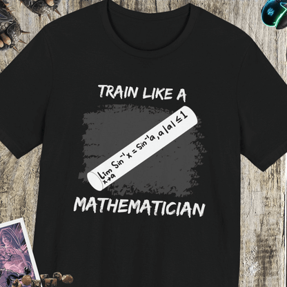 Train Like A Mathematician Jersey Short Sleeve Tee