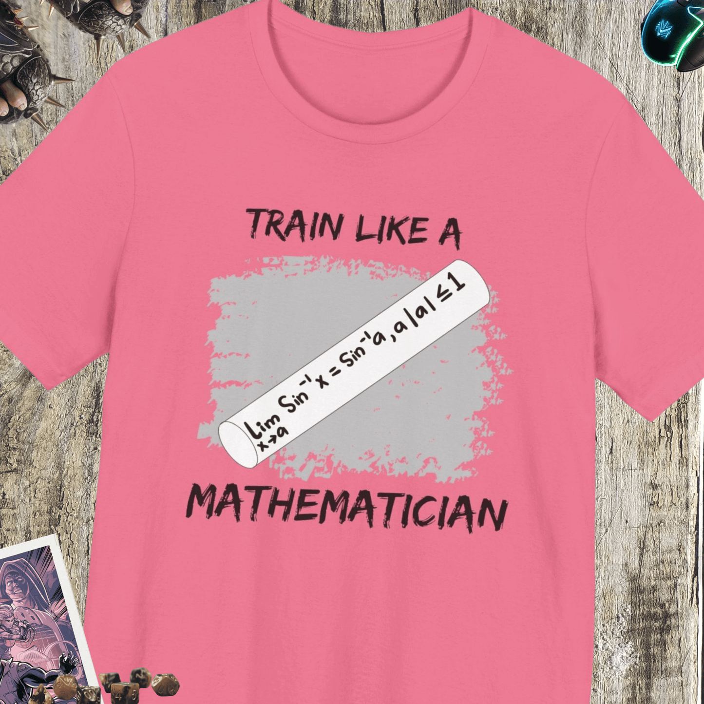 Train Like A Mathematician Jersey Short Sleeve Tee