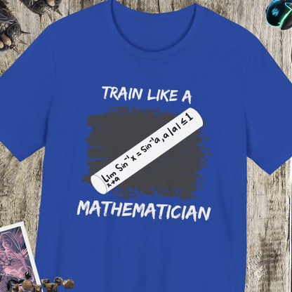 Train Like A Mathematician Jersey Short Sleeve Tee