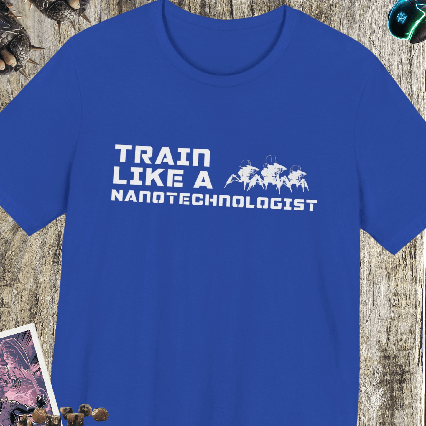 Train Like A Nanotechnologist Jersey Short Sleeve Tee