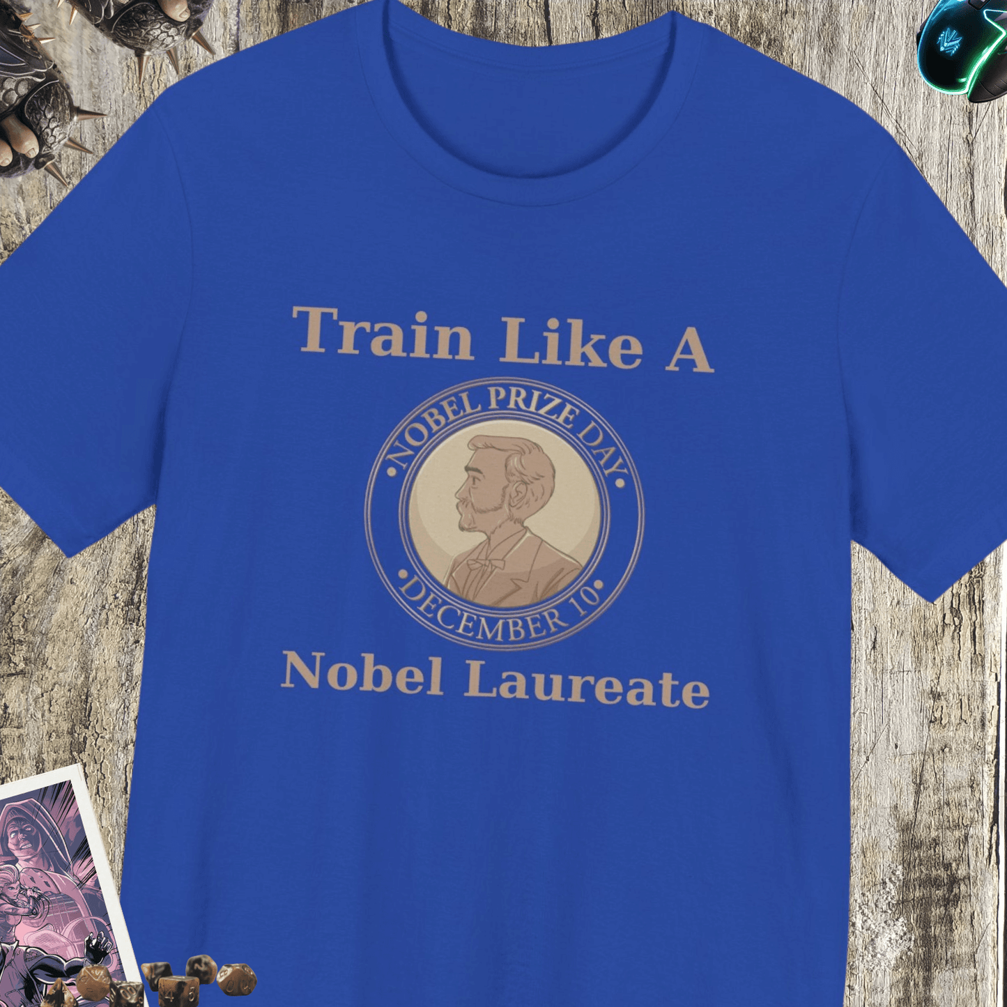 Train Like A Nobel Laureate Jersey Short Sleeve Tee