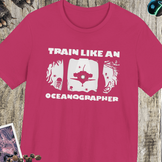 Train Like An Oceanographer Jersey Short Sleeve Tee