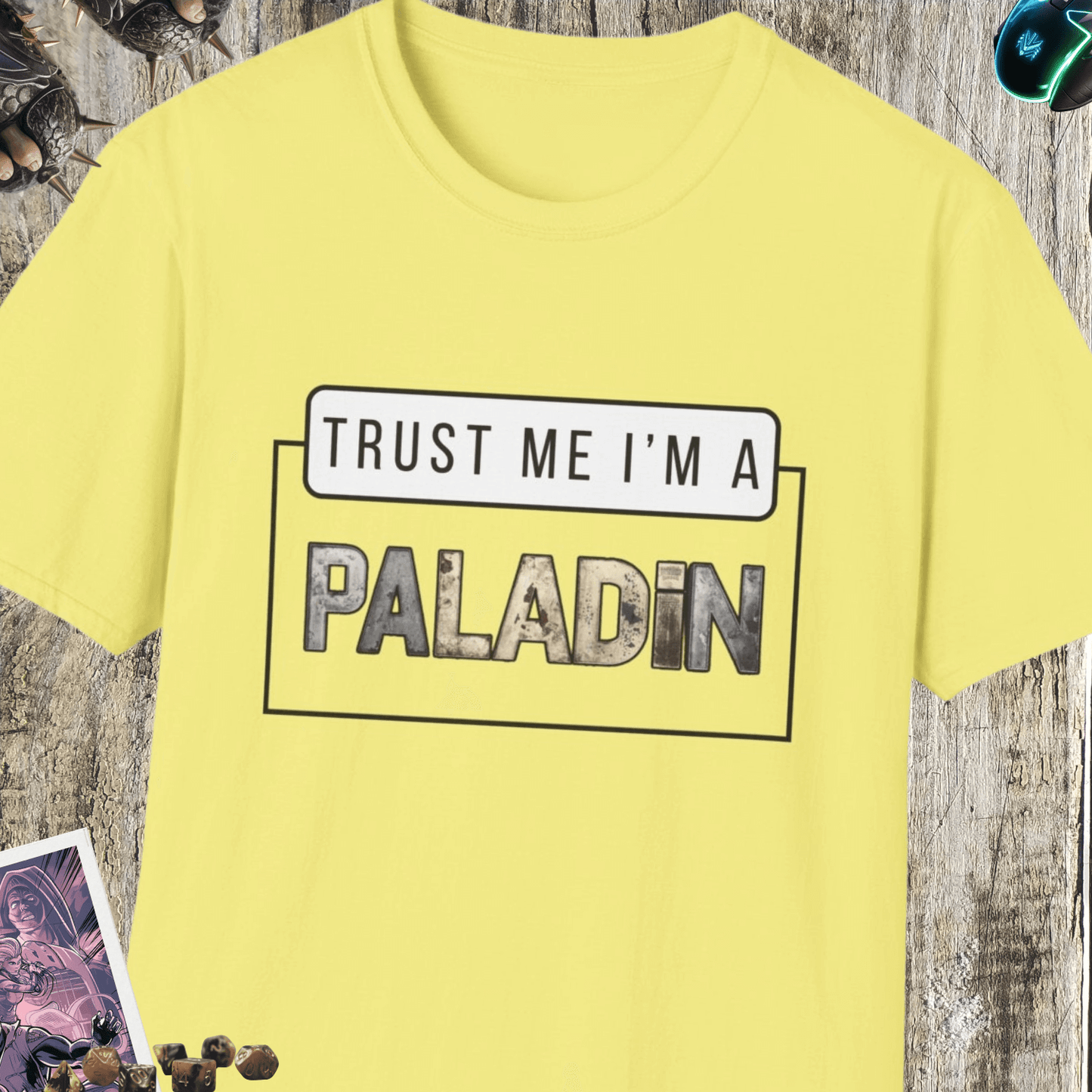 Trust Me I'm A Paladin Unisex Softstyle T-Shirt