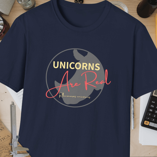 Unicorns Are Real Unisex Softstyle T-Shirt