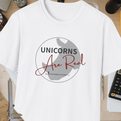 Unicorns Are Real Unisex Softstyle T-Shirt