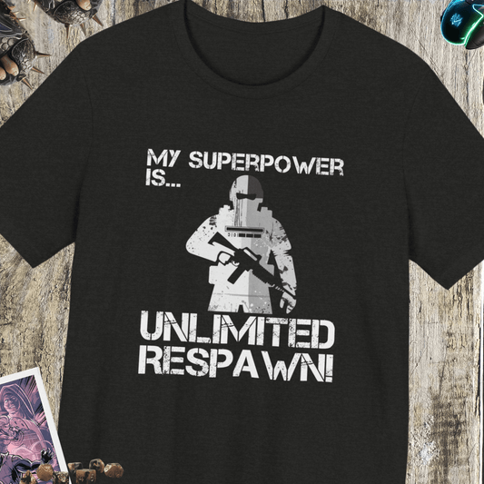 Unlimited Respawn Jersey Short Sleeve Tee