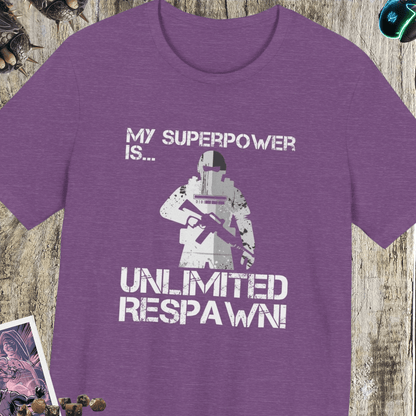 Unlimited Respawn Jersey Short Sleeve Tee