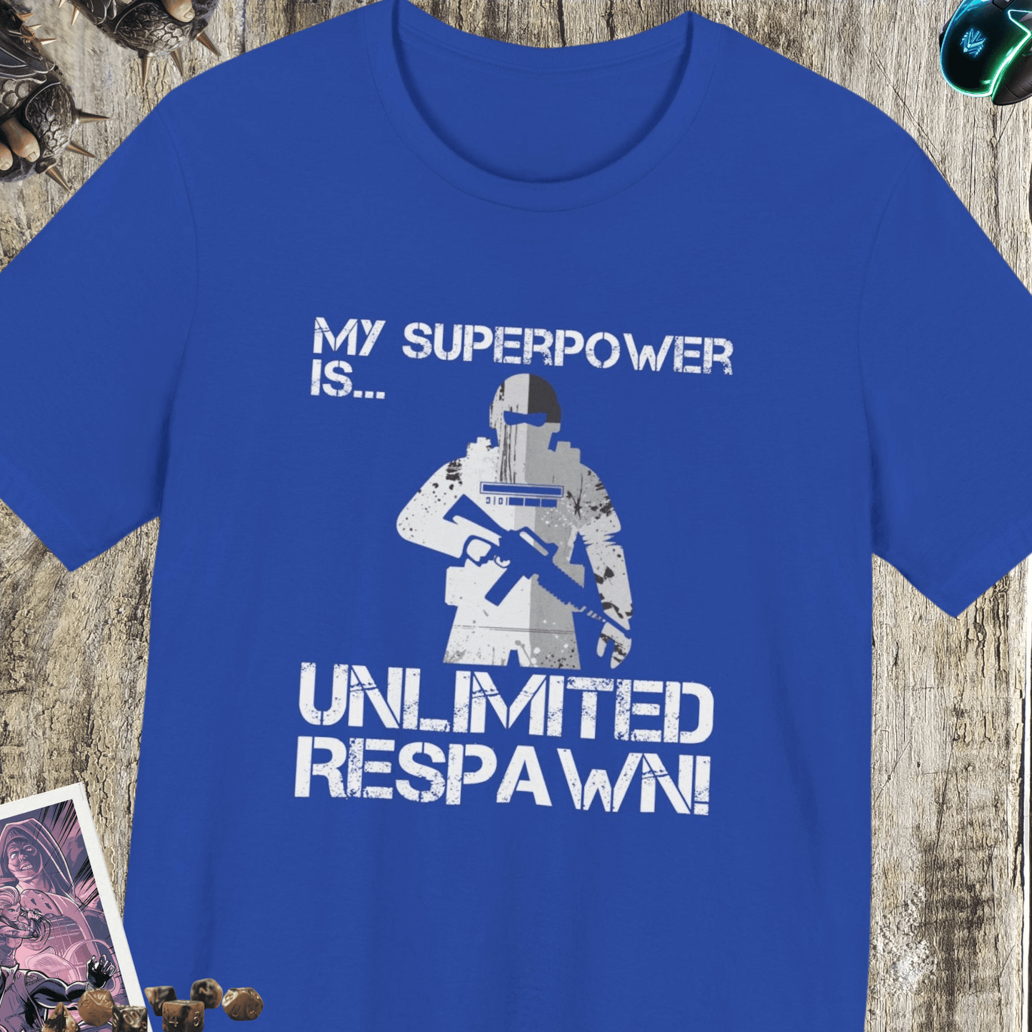 Unlimited Respawn Jersey Short Sleeve Tee