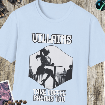 Villains Coffee Unisex Softstyle T-Shirt