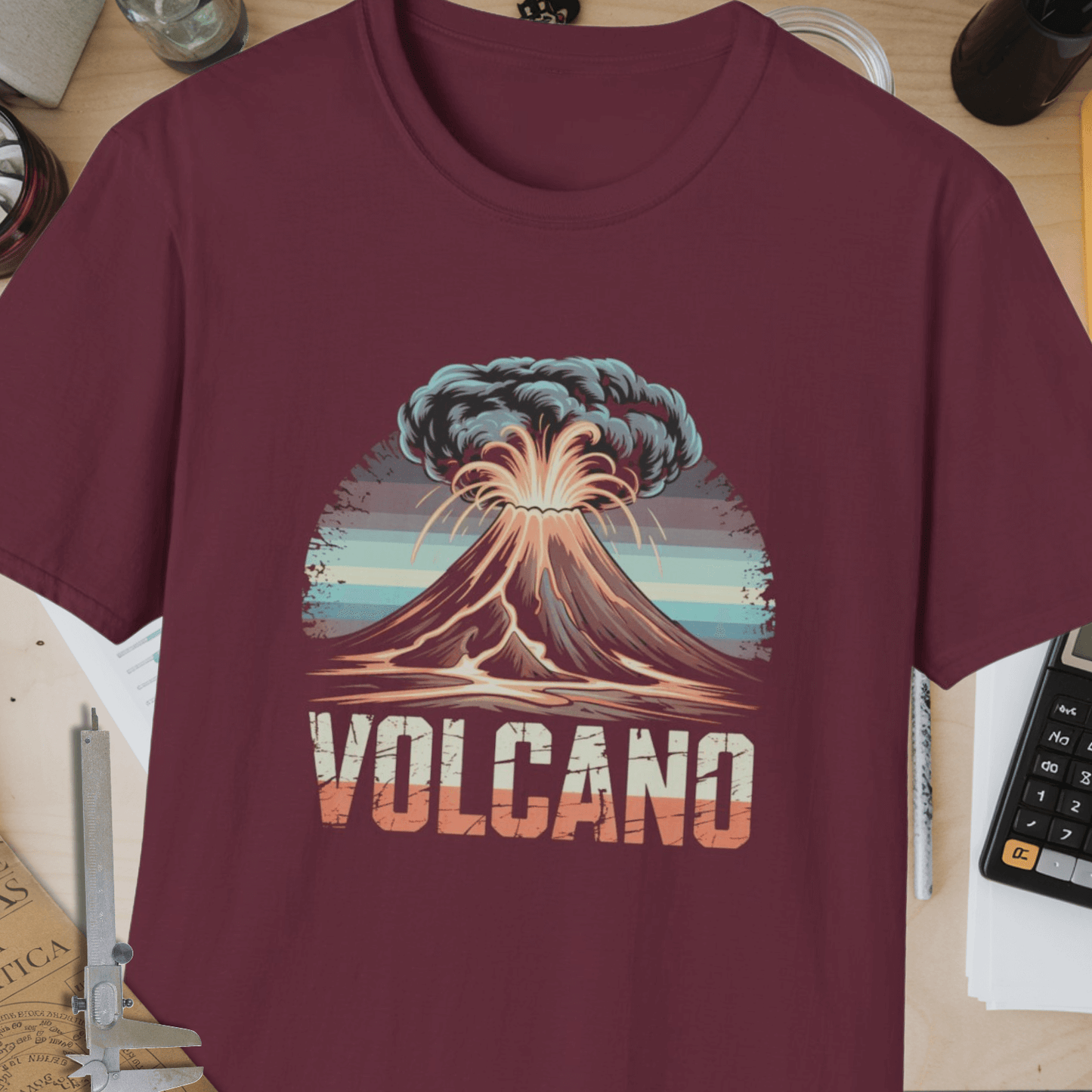 Volcano Unisex Softstyle T-Shirt
