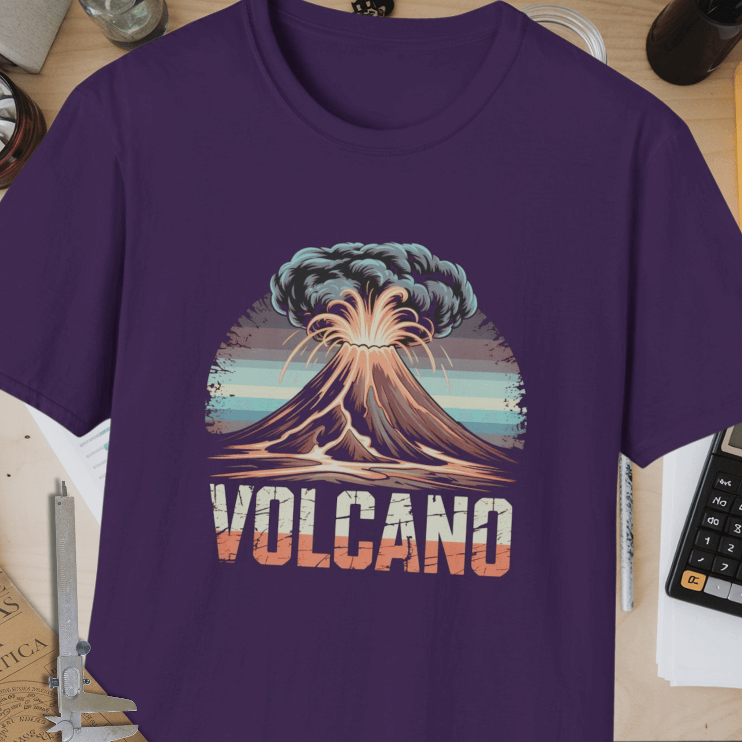 Volcano Unisex Softstyle T-Shirt