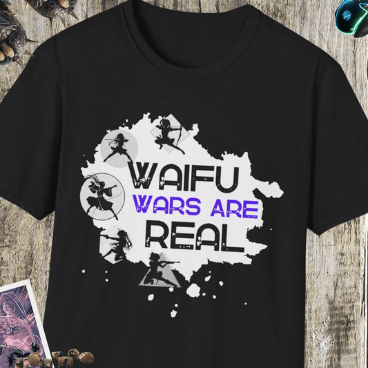 Waifu Wars Unisex Softstyle T-Shirt