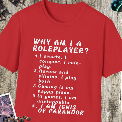 Why Am I A Role Player Softstyle T-Shirt