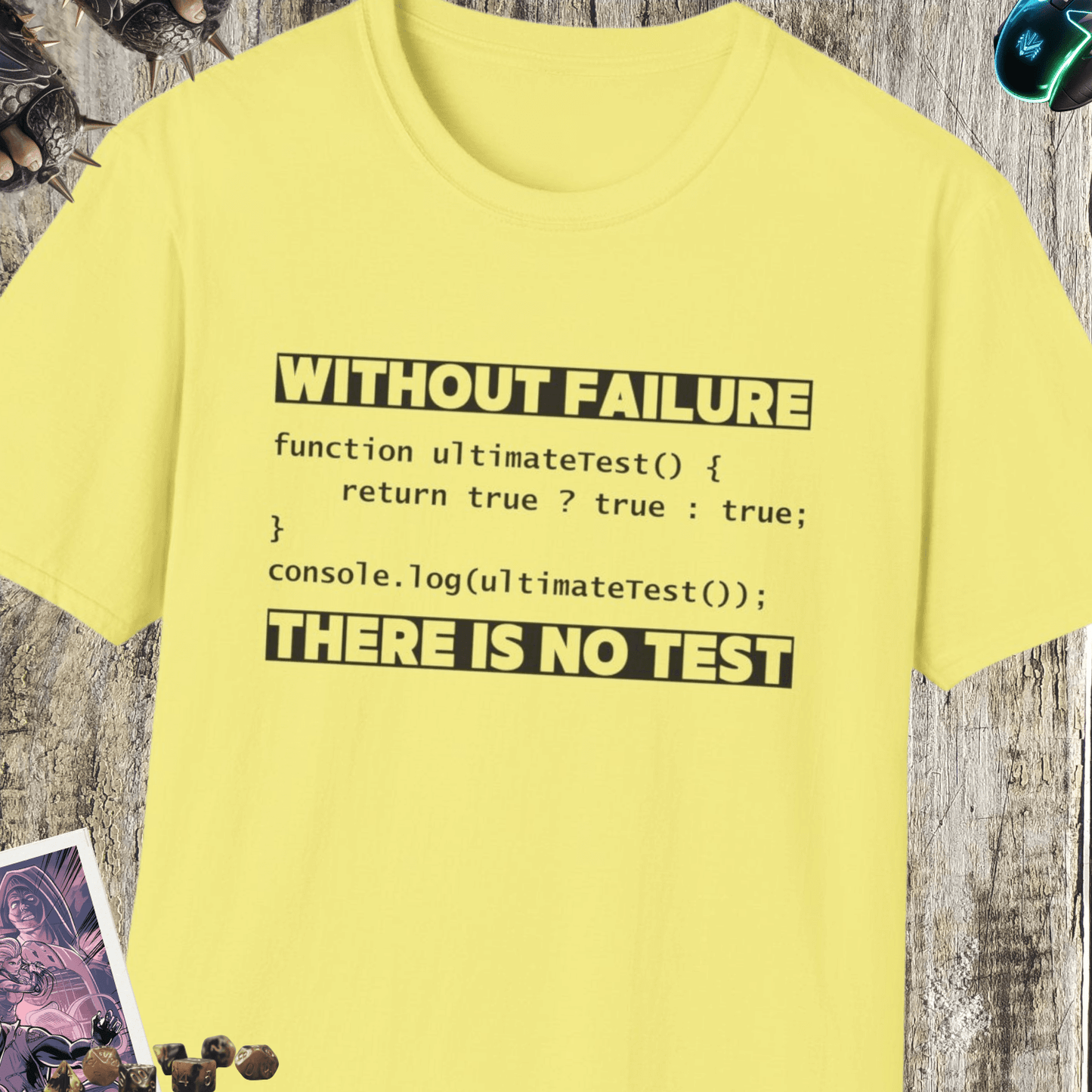 Without Failure Unisex Softstyle T-Shirt