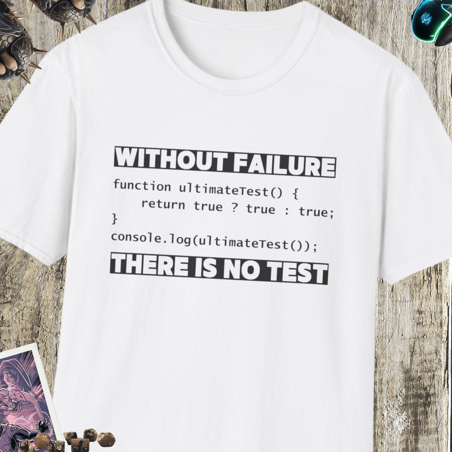 Without Failure Unisex Softstyle T-Shirt