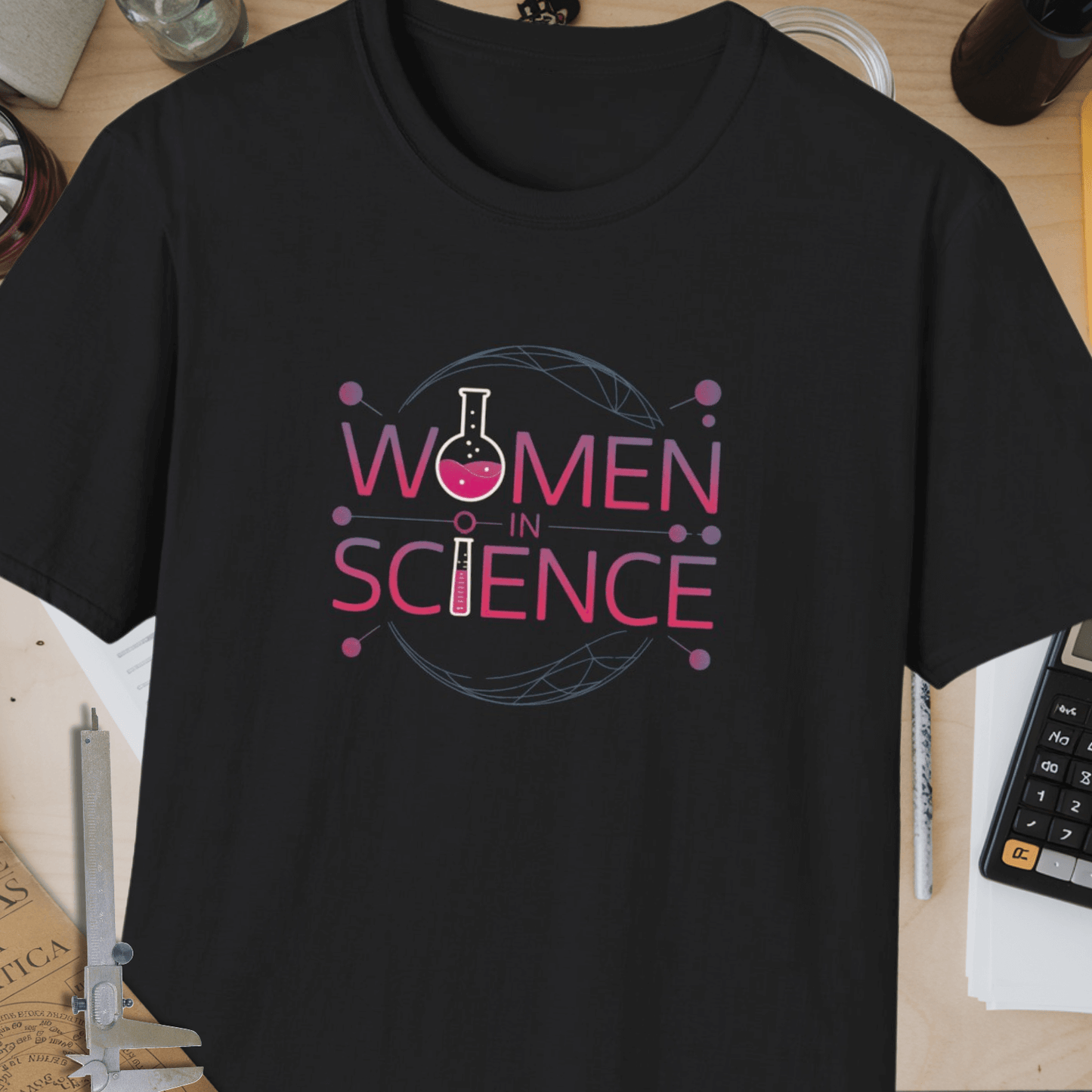 Women In Science Unisex Softstyle T-Shirt