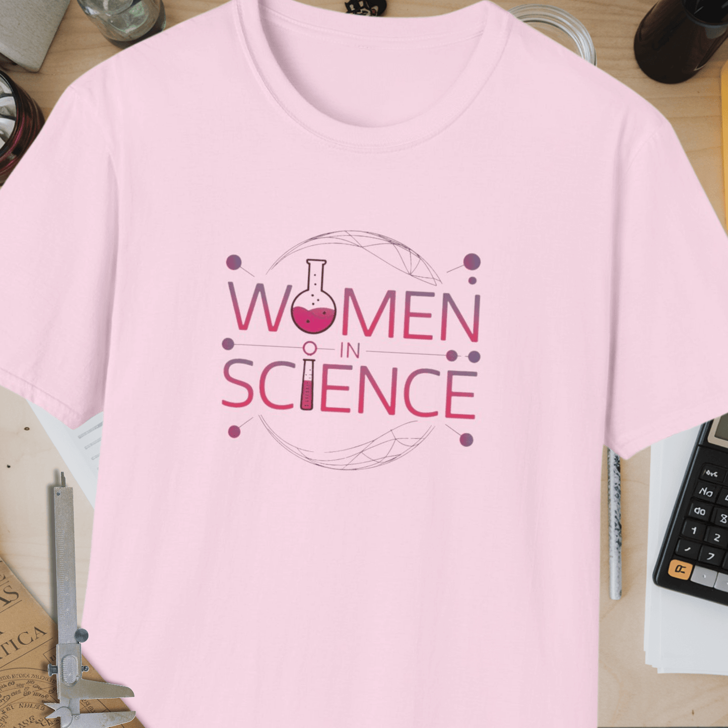 Women In Science Unisex Softstyle T-Shirt