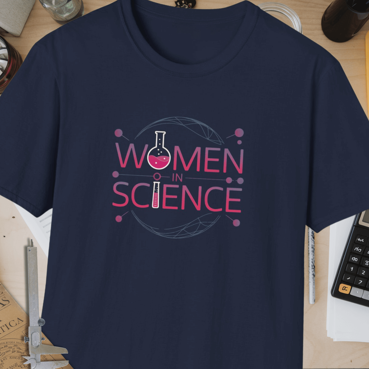 Women In Science Unisex Softstyle T-Shirt