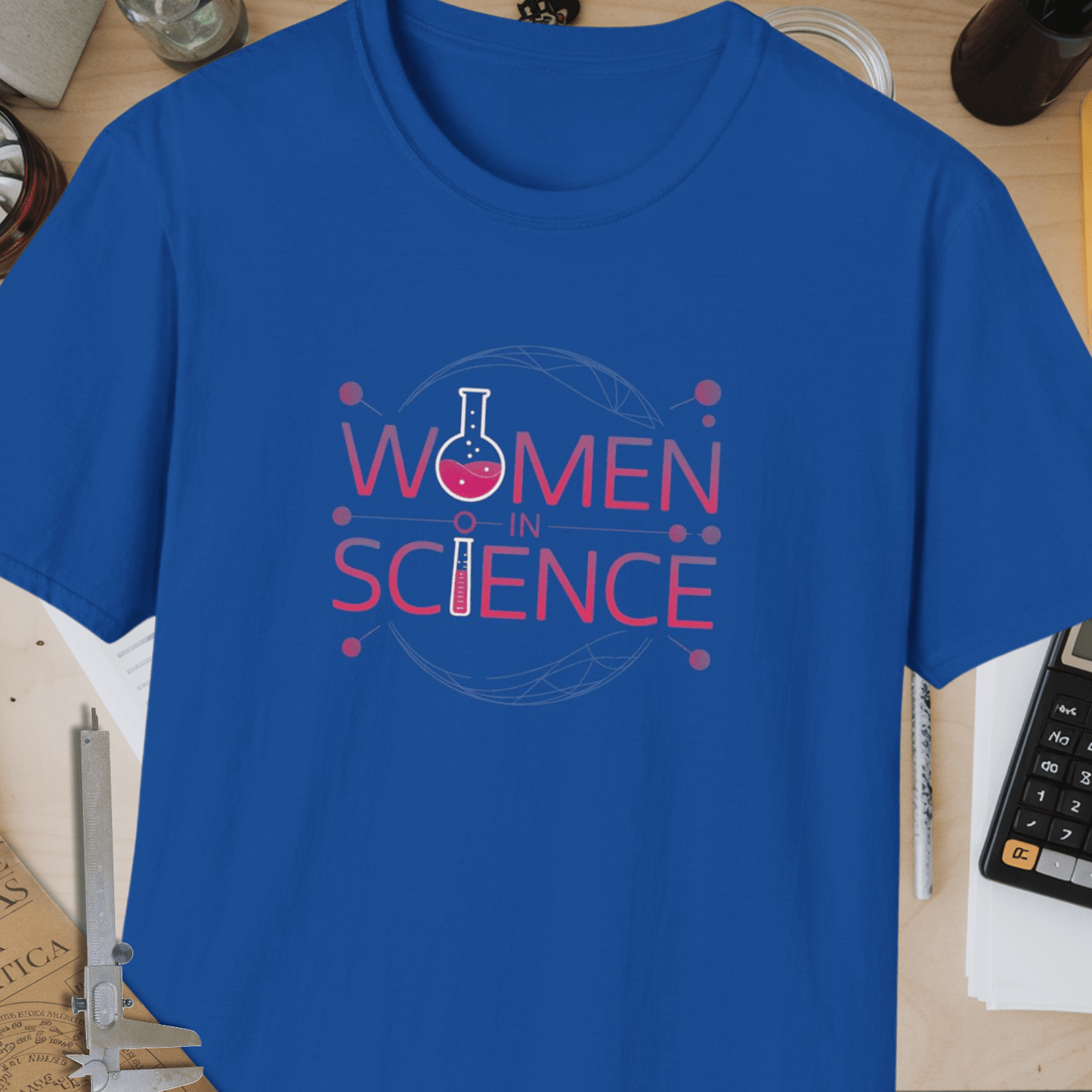 Women In Science Unisex Softstyle T-Shirt