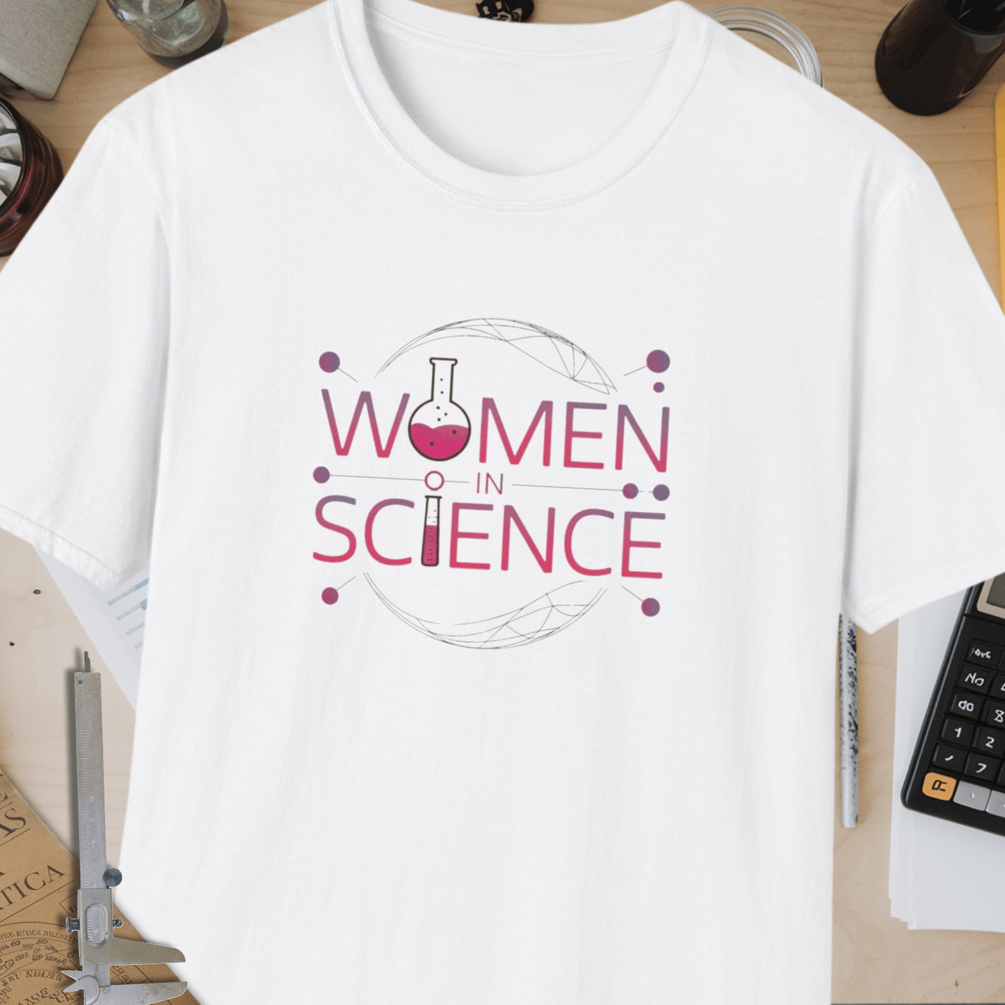 Women In Science Unisex Softstyle T-Shirt